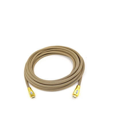 HDMI 高清线 虎纹尼龙编