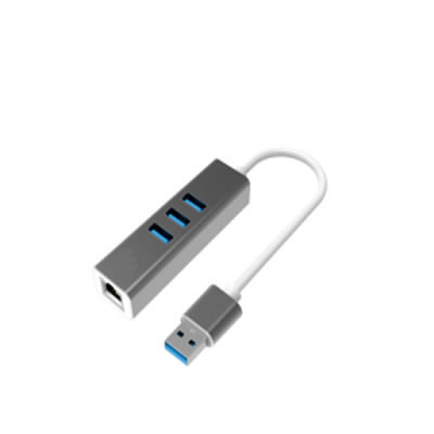 USB3.0 TO 4USB  +RJ45 Converter
